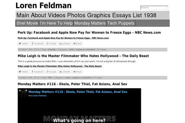 Site using Feeds-for-youtube plugin