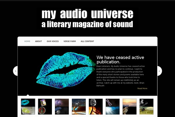 Site using Audio Player plugin
