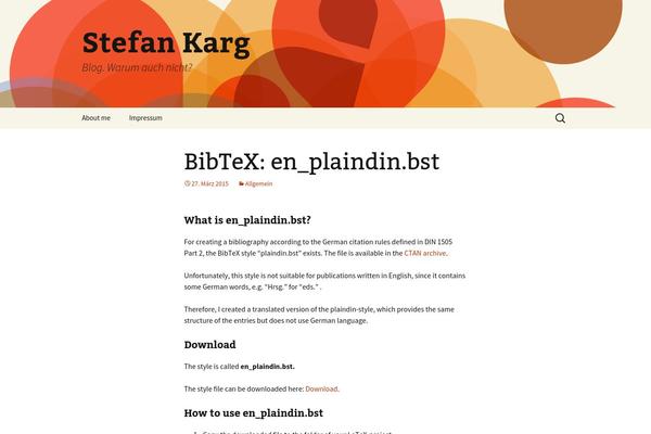 Site using Kadence-blocks plugin